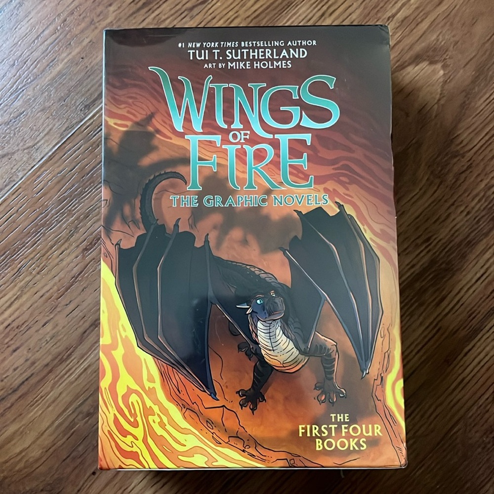 Wings of Fire Graphic novel book set 1-4